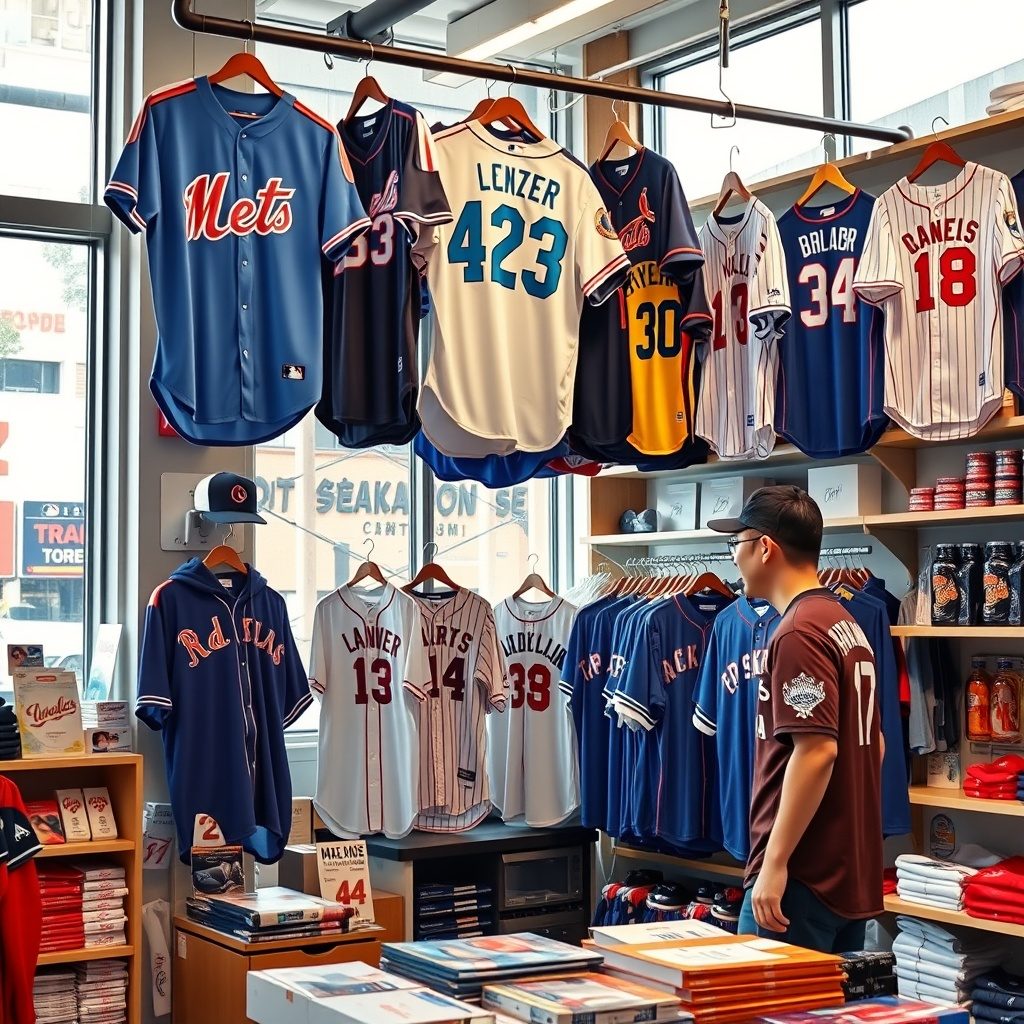MLBチームジャージの画像